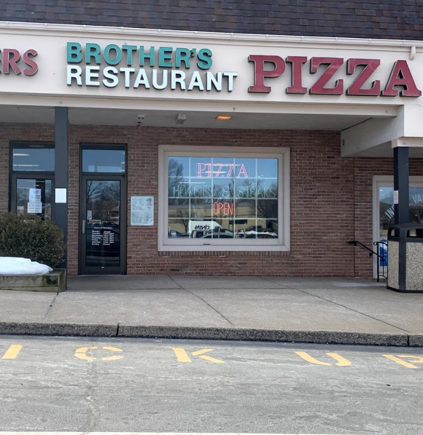 Brothers Restaurant and Pizza storefront in Harleysville